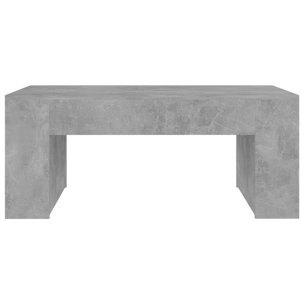 vidaXL Stolik kawowy, betonowy szary, 100x60x42 cm, płyta wiórowa