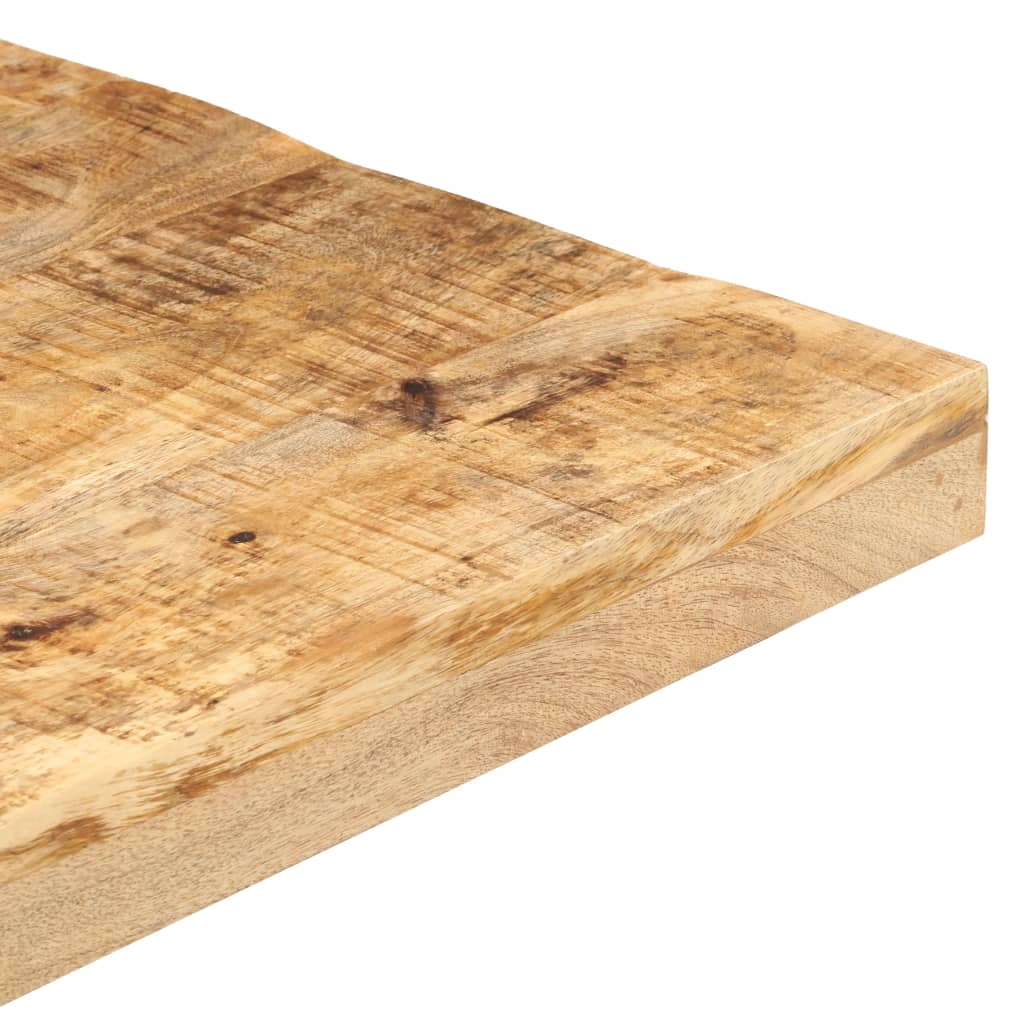vidaXL Stolik bistro, kwadratowy, 80x80x75 cm, surowe drewno mango