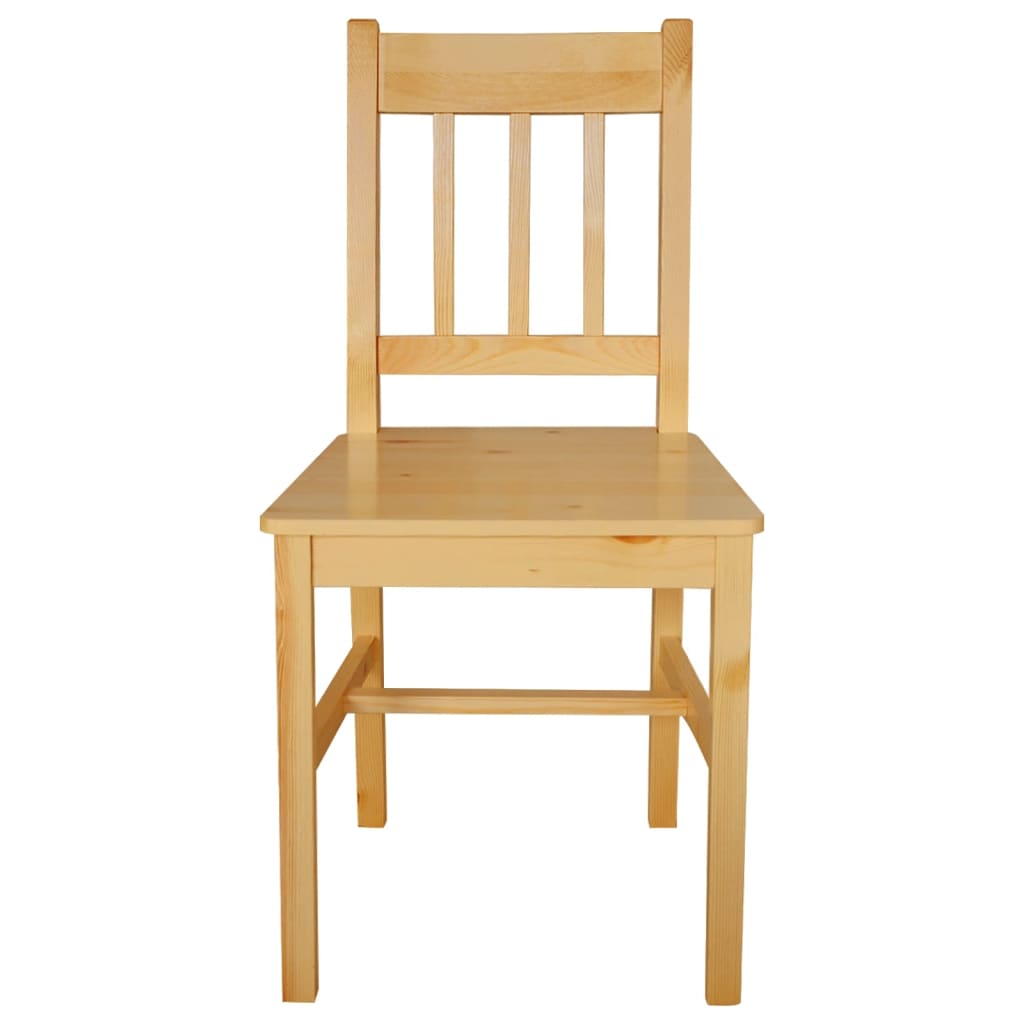 vidaXL Krzesła stołowe, 4 szt., drewno sosnowe