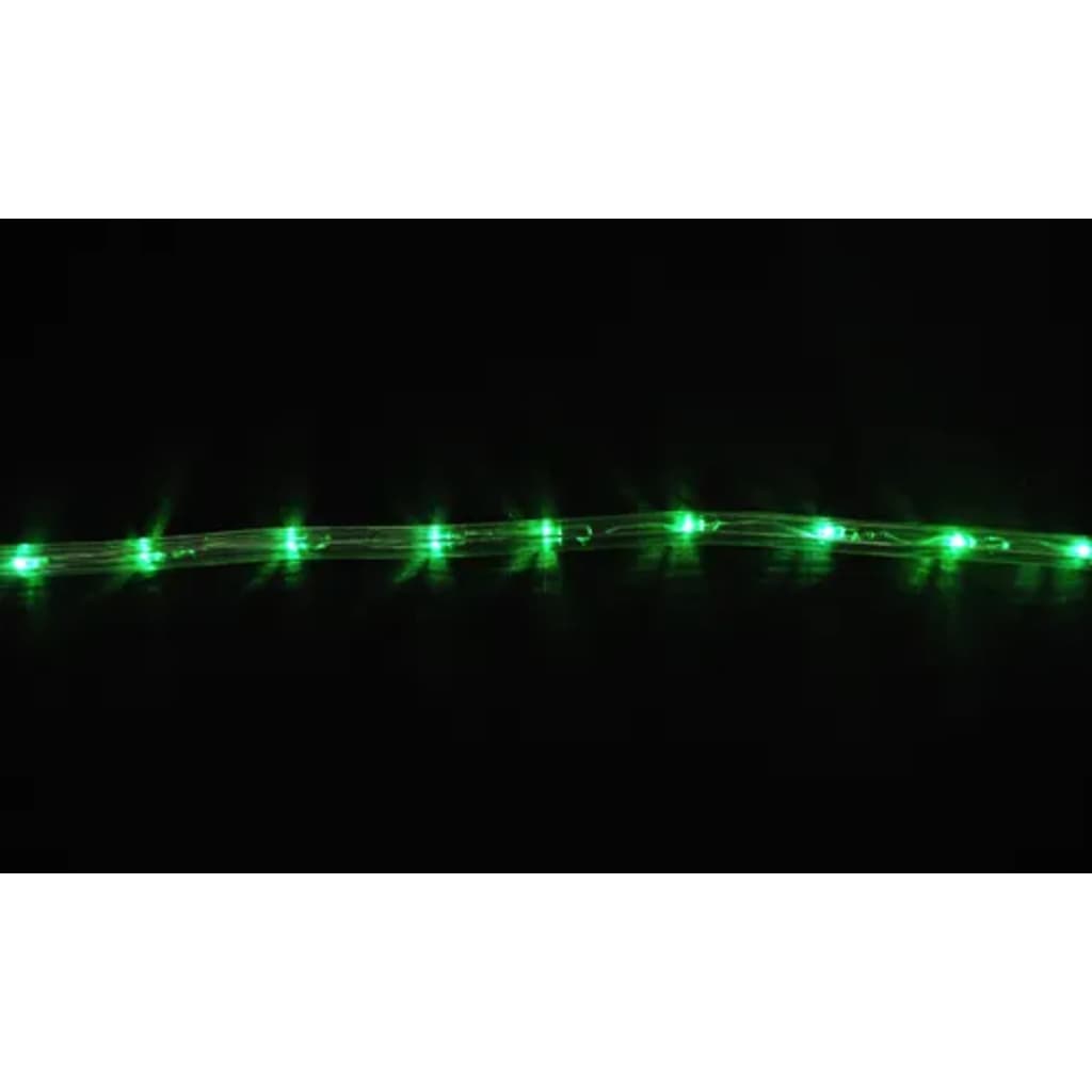 Wodoodporny wąż 360 LED 15 m zielony