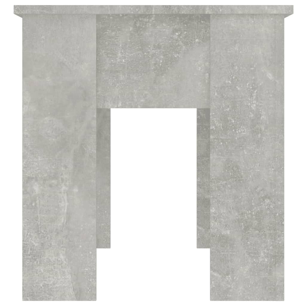 vidaXL Stolik kawowy, betonowa szarość, 101x49x52 cm