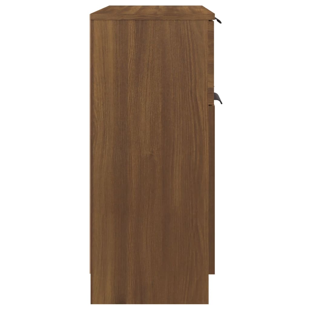 vidaXL Szafka, brązowy dąb, 60x30x70 cm, materiał drewnopochodny