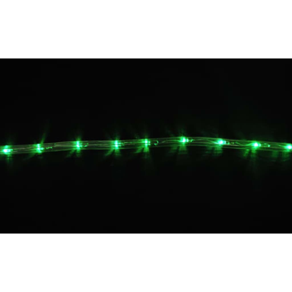 Wodoodporny wąż 216 LED zielony