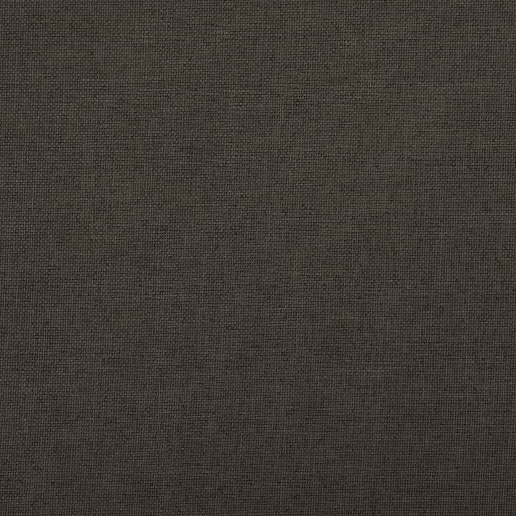 vidaXL Składana ławka ze schowkiem, ciemnobrązowa, 76x38x38 cm
