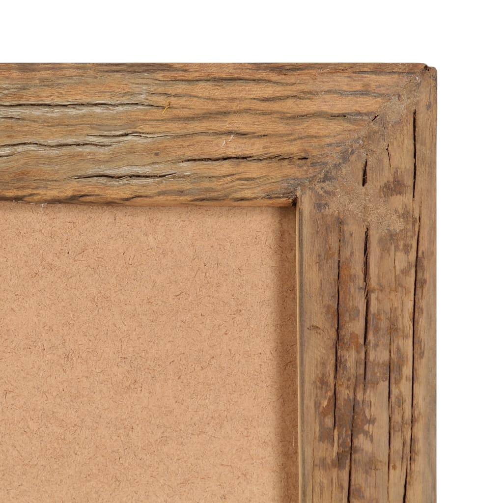 vidaXL Ramki na zdjęcia, 2 szt., 23x28 cm, drewno z odzysku i szkło
