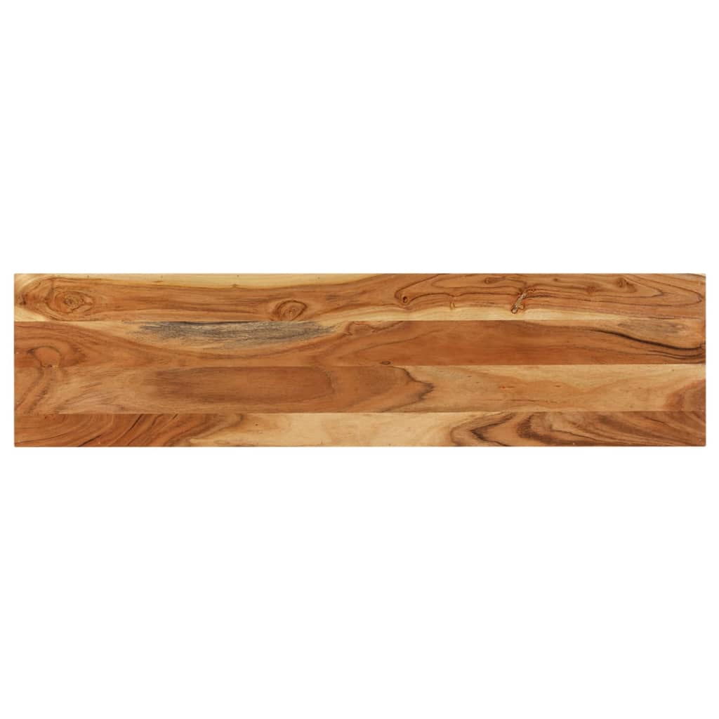 vidaXL Stolik konsolowy, 120 x 30 x 75 cm, lite drewno akacjowe