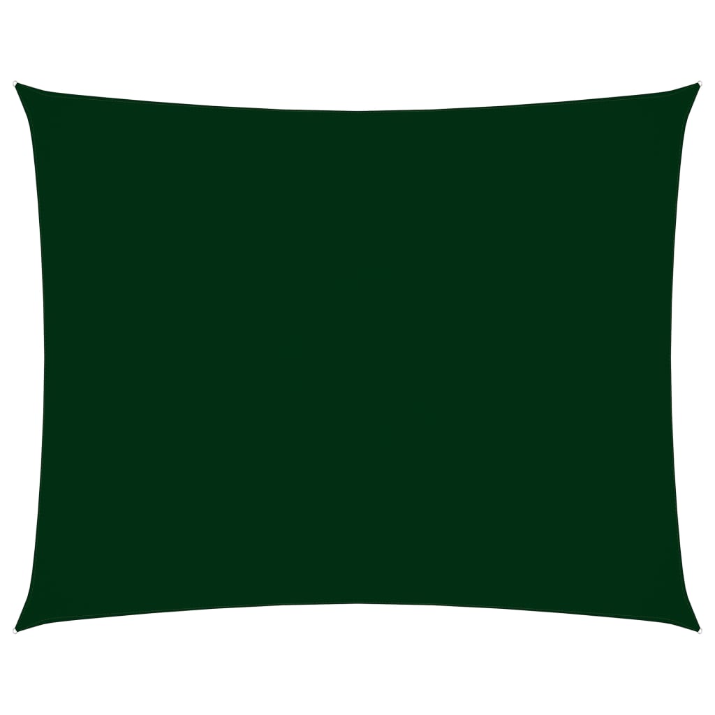 vidaXL Prostokątny żagiel ogrodowy, tkanina Oxford, 3,5x4,5 m, zielony