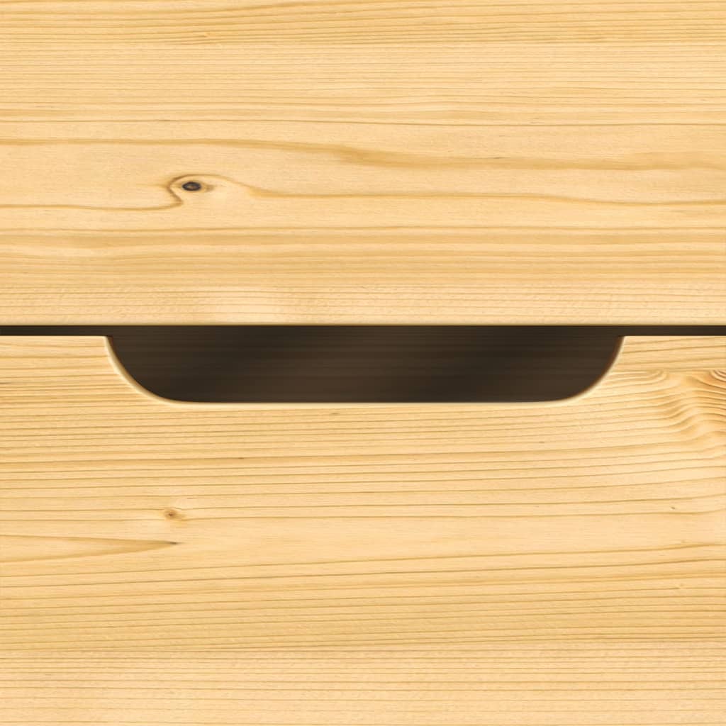 vidaXL Łóżko dzienne z 2 szufladami, 90x200 cm, drewno sosnowe, IRUN
