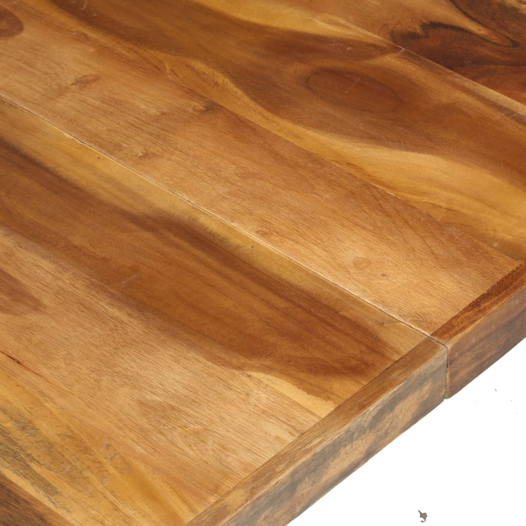 vidaXL Stolik kawowy, 140x140x40 cm, drewno stylizowane na sheesham