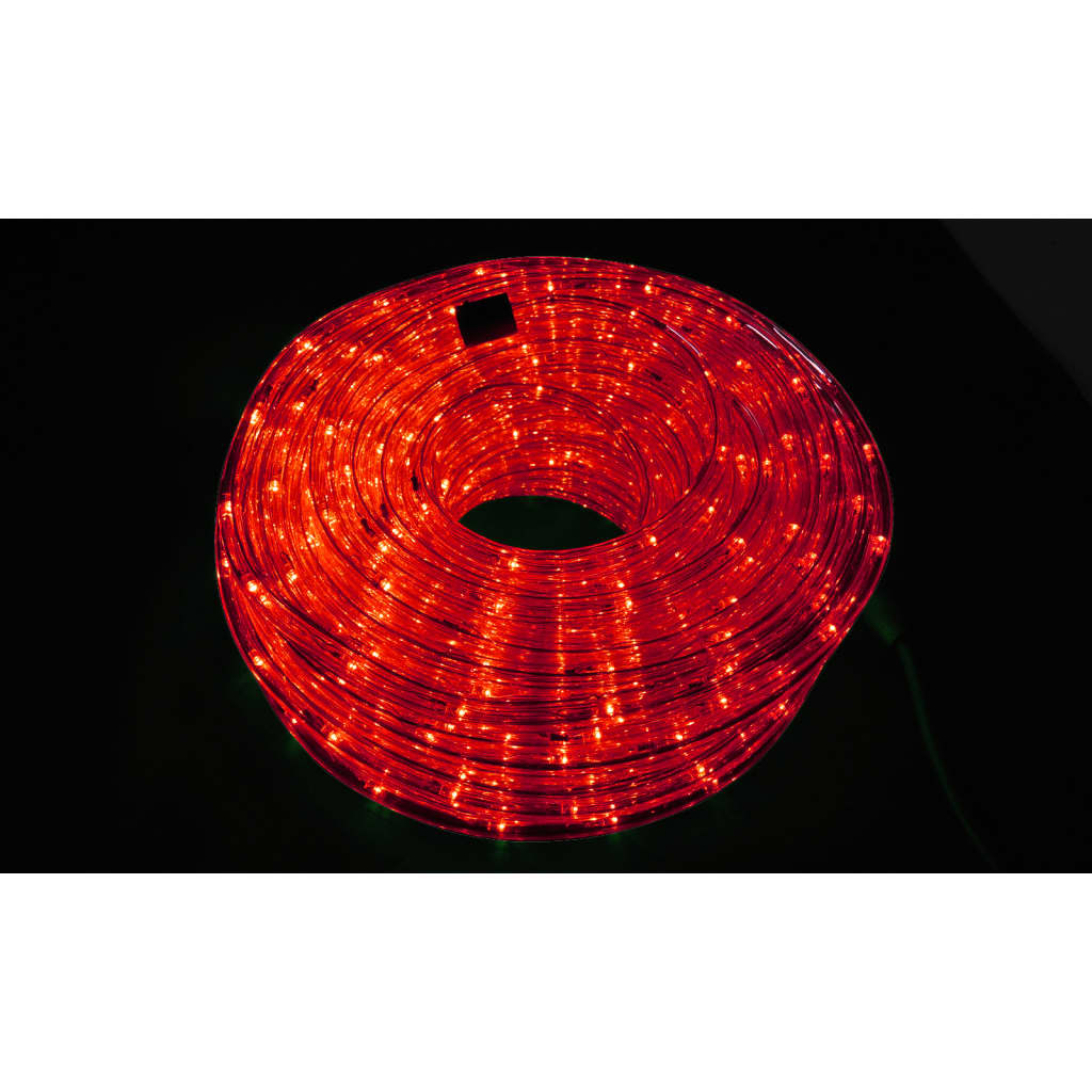 Wodoodporny wąż 600 LED 25 m czerwony