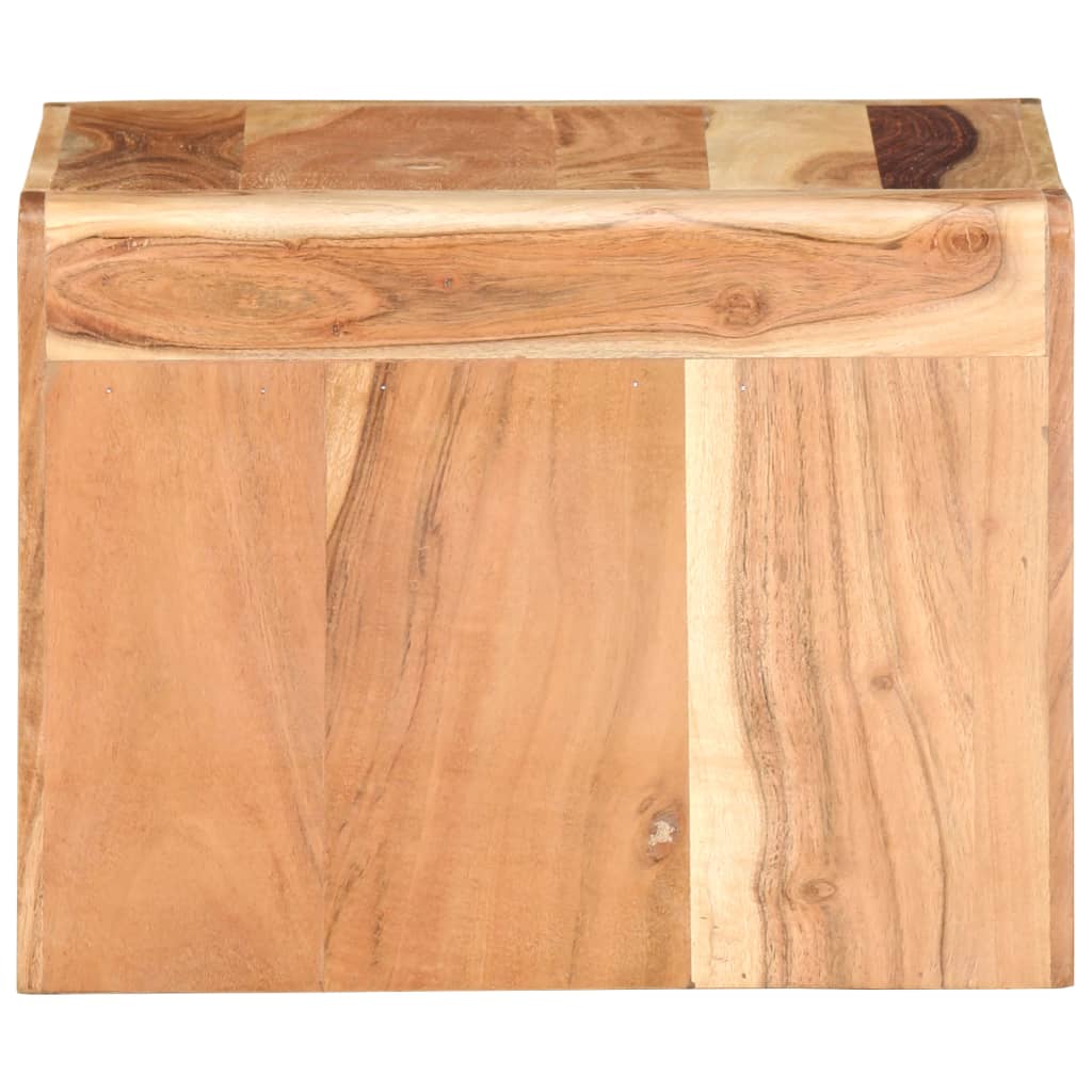 vidaXL Stolik boczny, 43 x 40 x 30 cm, lite drewno akacjowe