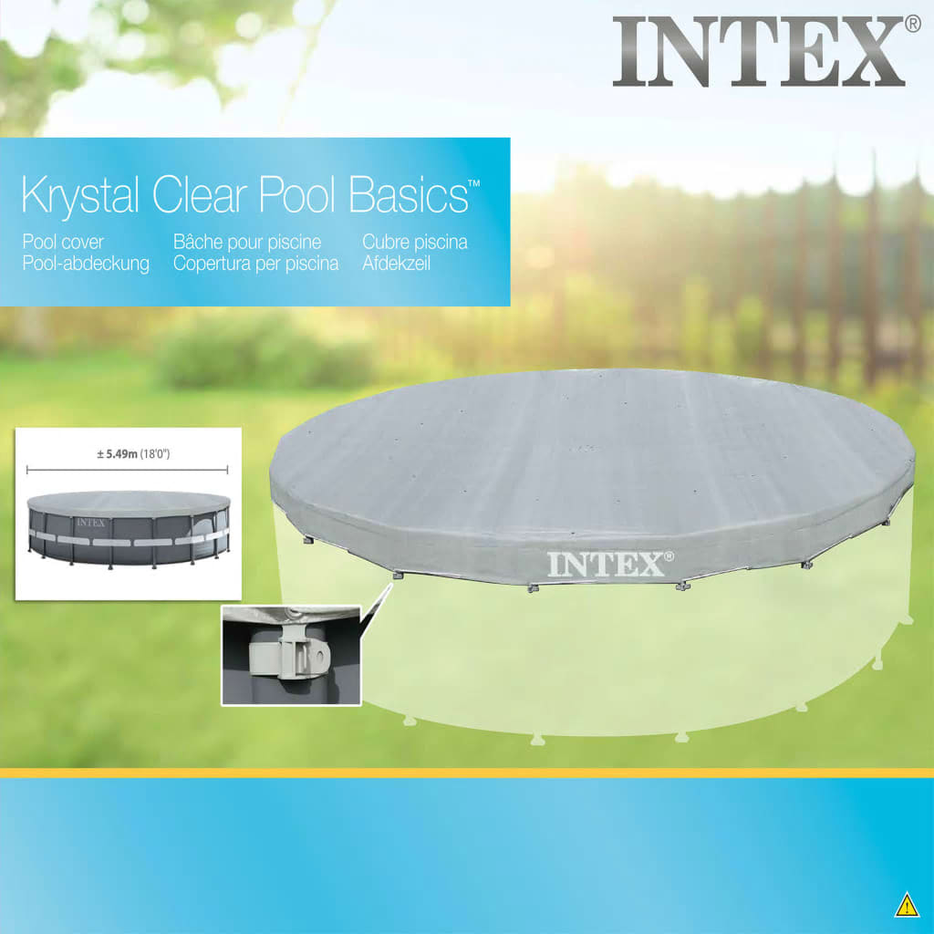 Intex Okrągła plandeka na basen Deluxe, 549 cm, 28041