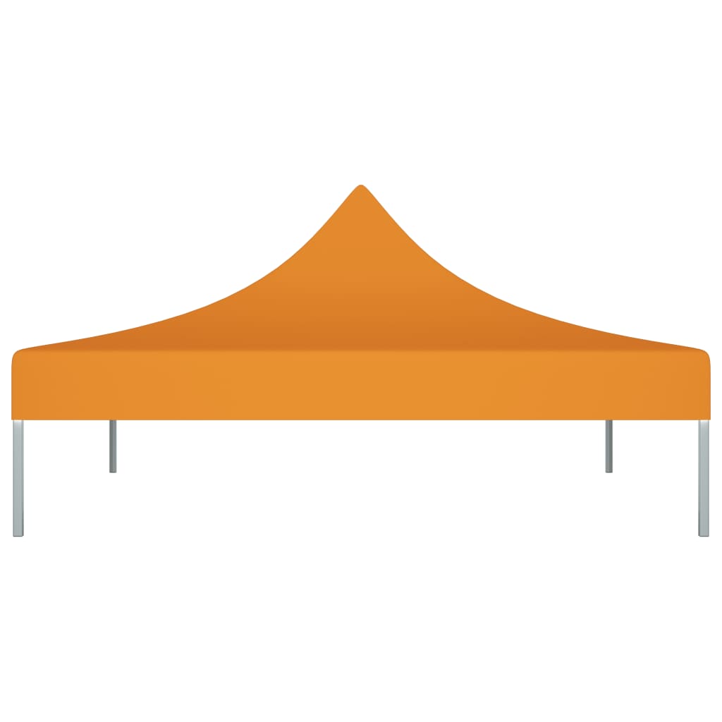 vidaXL Dach namiotu imprezowego, 3 x 3 m, pomarańczowy, 270 g/m²