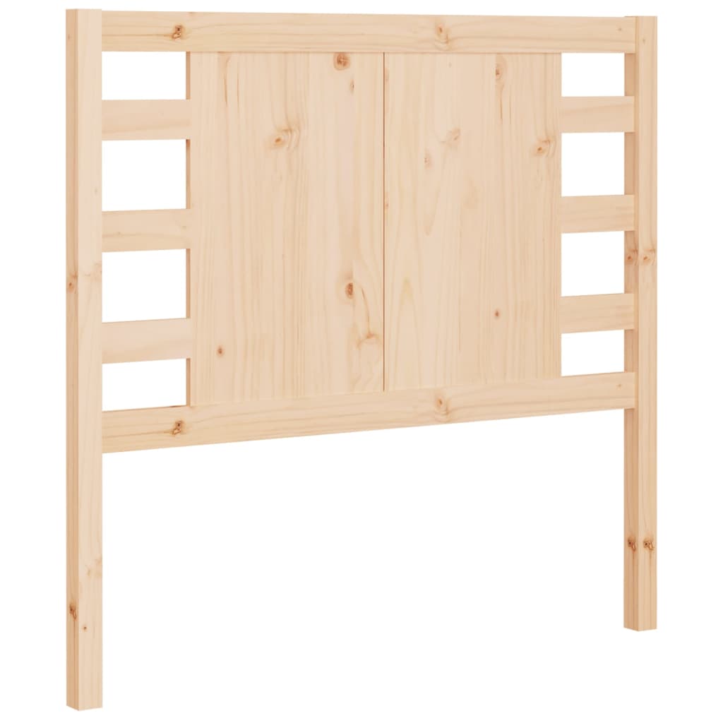 vidaXL Wezgłowie łóżka, 96x4x100 cm, lite drewno sosnowe