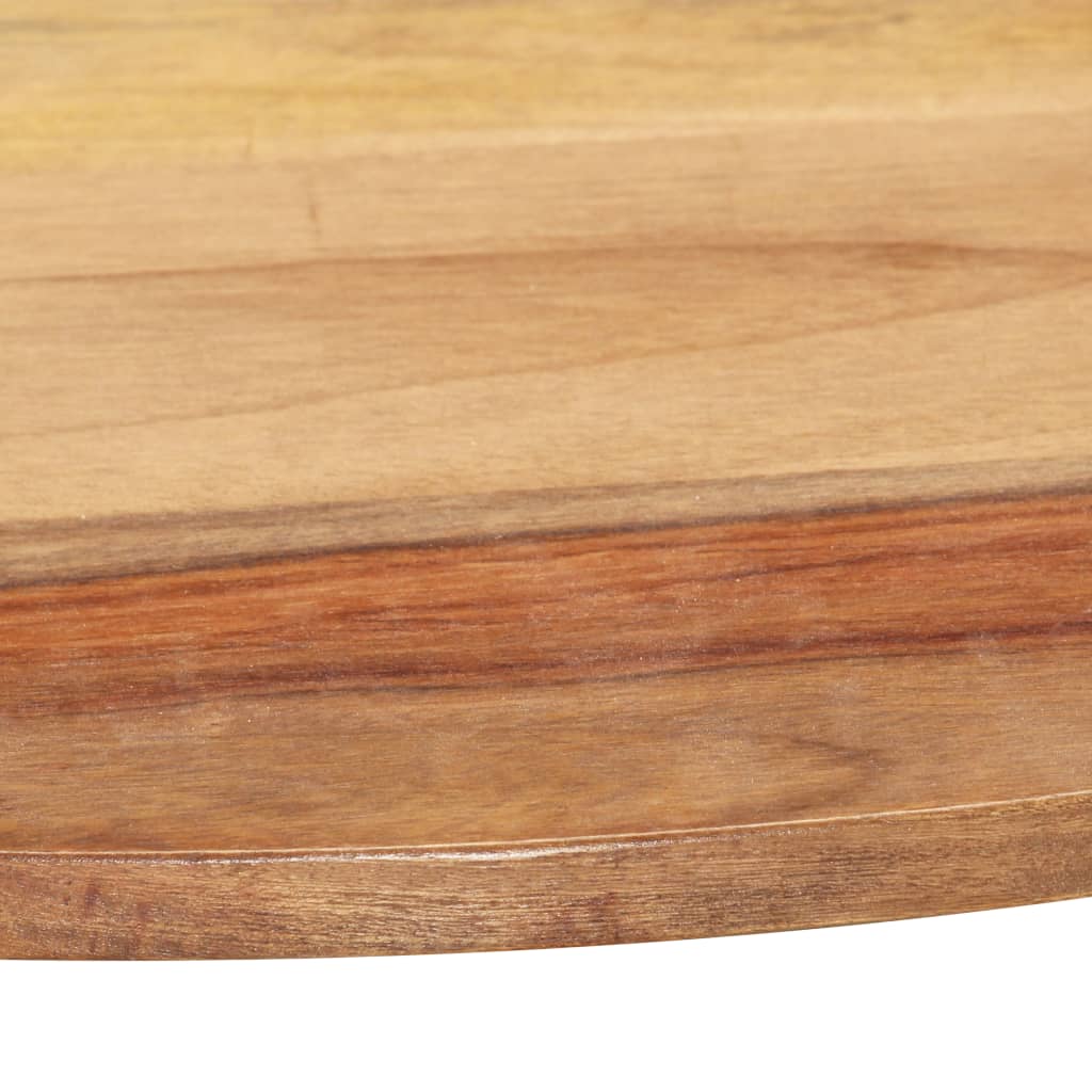 vidaXL Blat stołu, lite drewno sheesham, okrągły, 15-16 mm, 80 cm