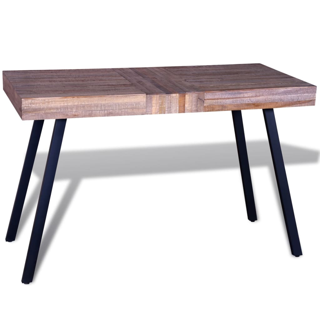 vidaXL Stół z odzyskanego drewna tekowego