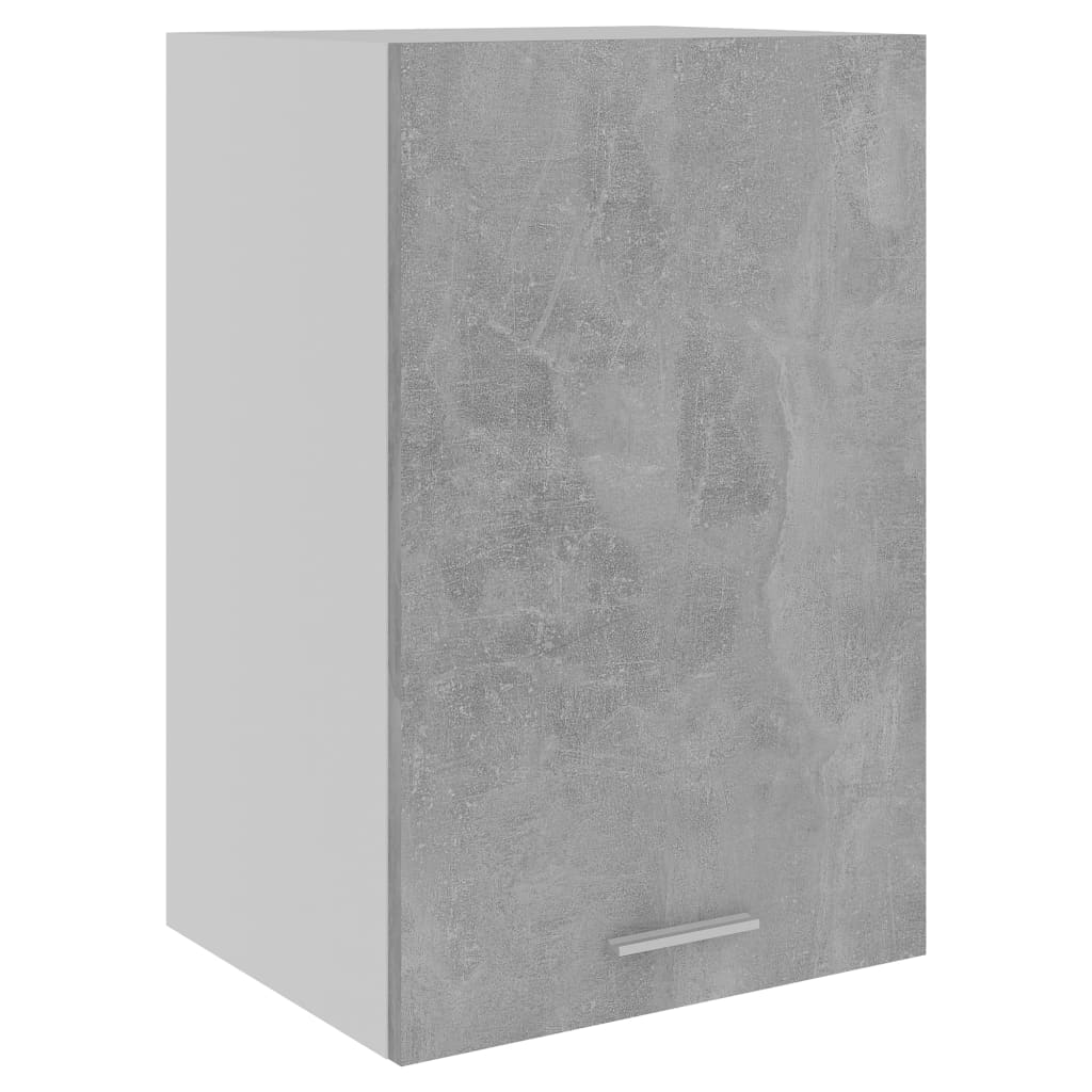 vidaXL Szafka wisząca, szarość betonu, 39,5x31x60 cm