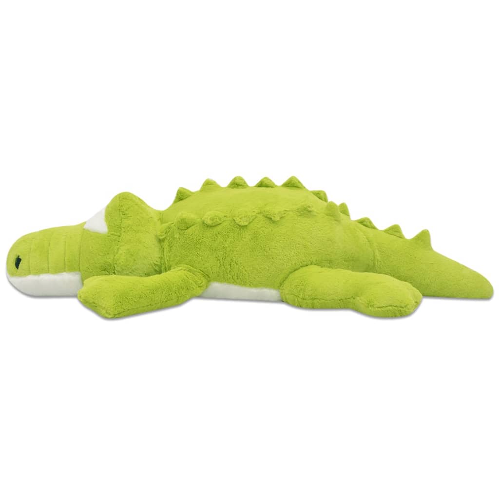 vidaXL Pluszowa maskotka krokodyl XXL, 100 cm