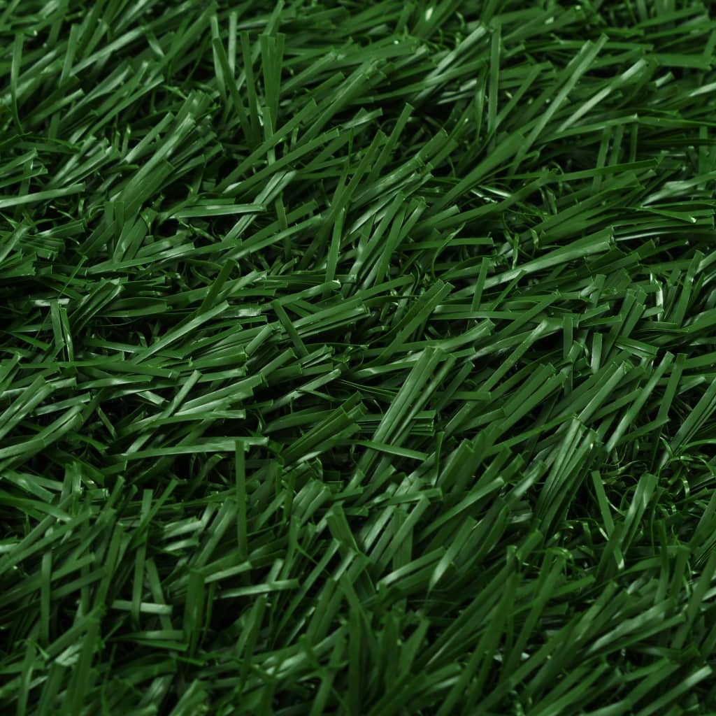 vidaXL Toaleta dla zwierząt z tacą i sztuczną trawą, zieleń, 64x51x3cm