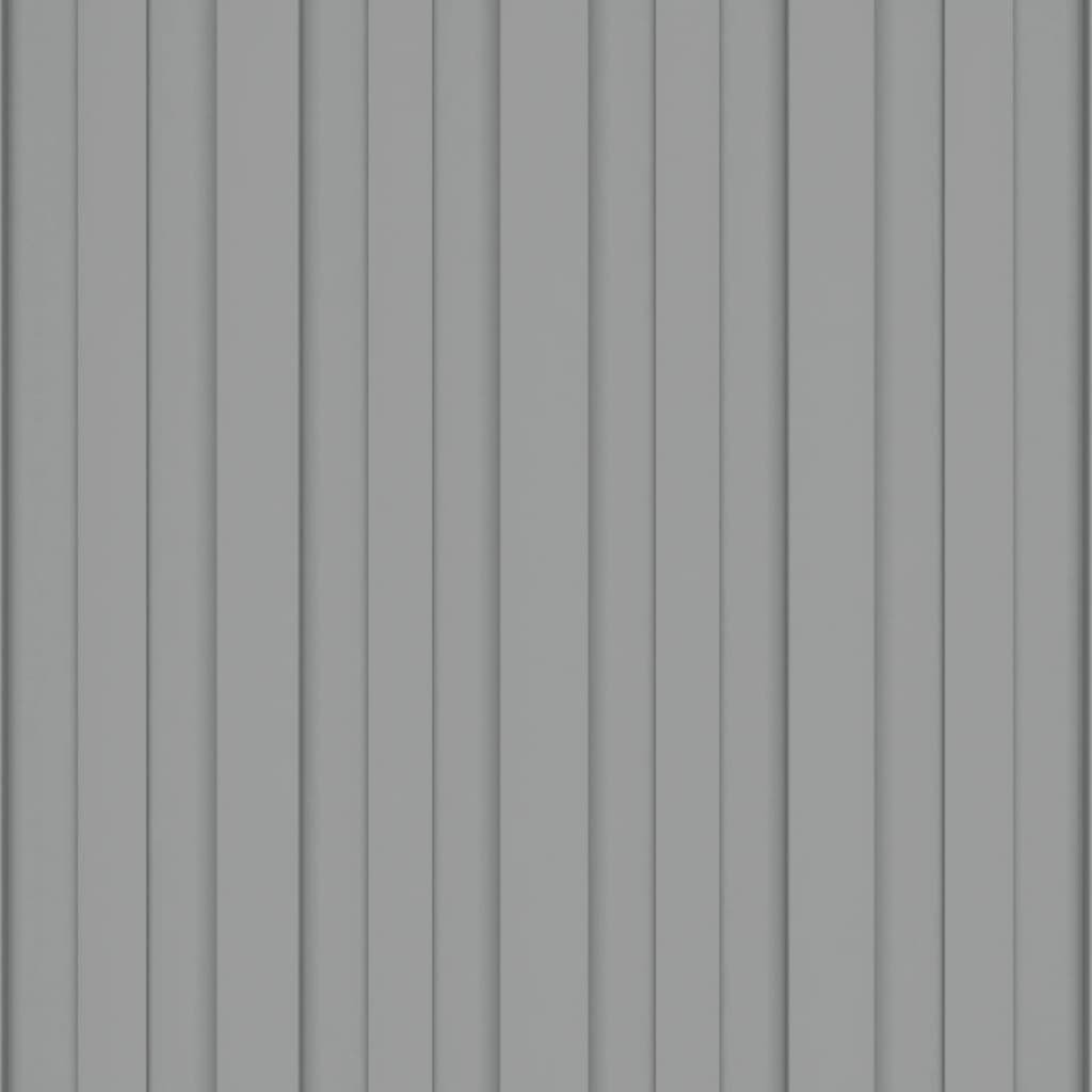 vidaXL Panele dachowe, 12 szt., stal galwanizowana, szare, 60x45 cm