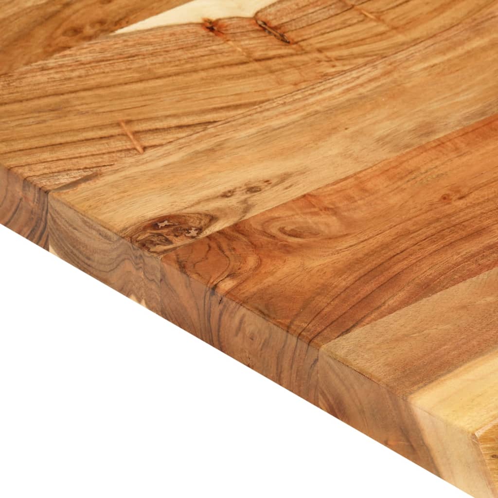 vidaXL Blat łazienkowy, lite drewno akacjowe, 58x52x3,8 cm