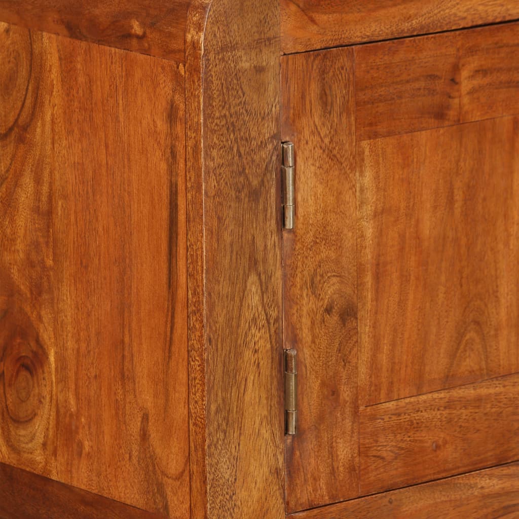vidaXL Komoda, drewno w kolorze miodowego brązu, 120 x 30 x 75 cm