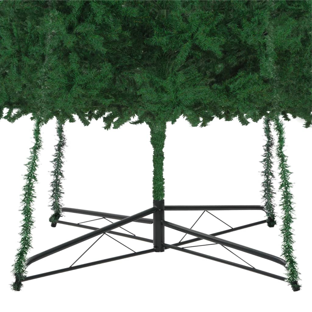 vidaXL Sztuczna choinka ze stojakiem, 500 cm, zielona