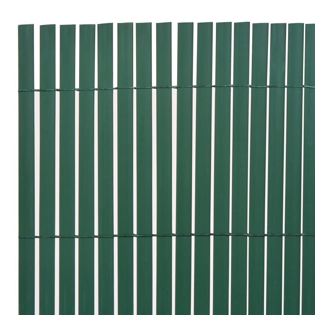 vidaXL Ogrodzenie dwustronne, 110 x 400 cm, zielone