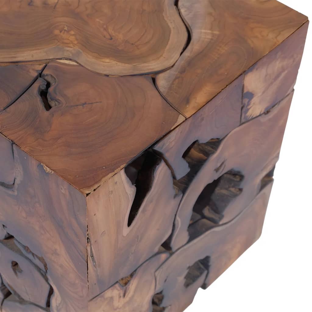 vidaXL Taborety / Stolik kawowy z solidnego drewna tekowego