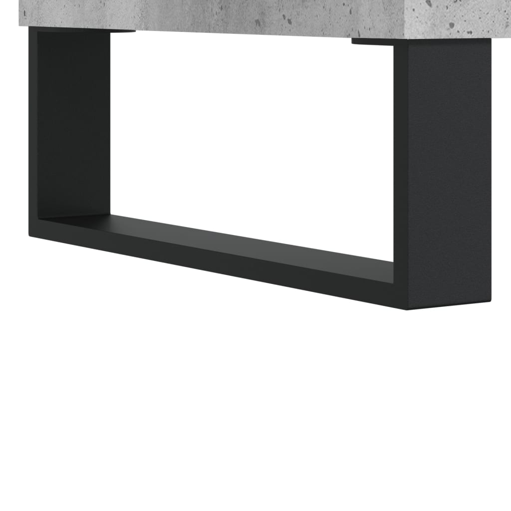 vidaXL Komoda, szarość betonu, 60x35x70 cm, materiał drewnopochodny