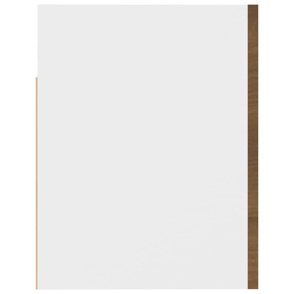 vidaXL Szafka wisząca, brązowy dąb, 60x31x40 cm