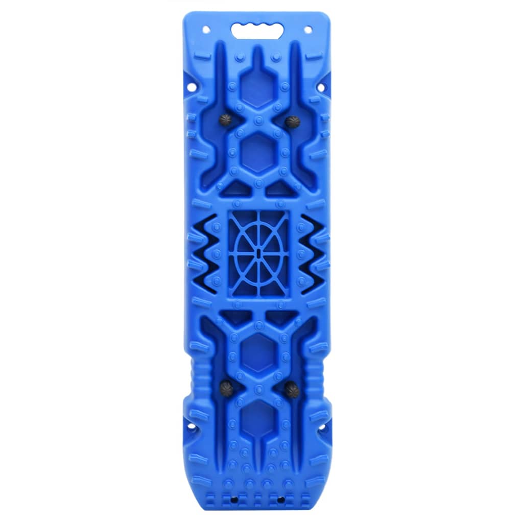 vidaXL Trapy, 2 szt., niebieskie, 107x31x7 cm, nylon