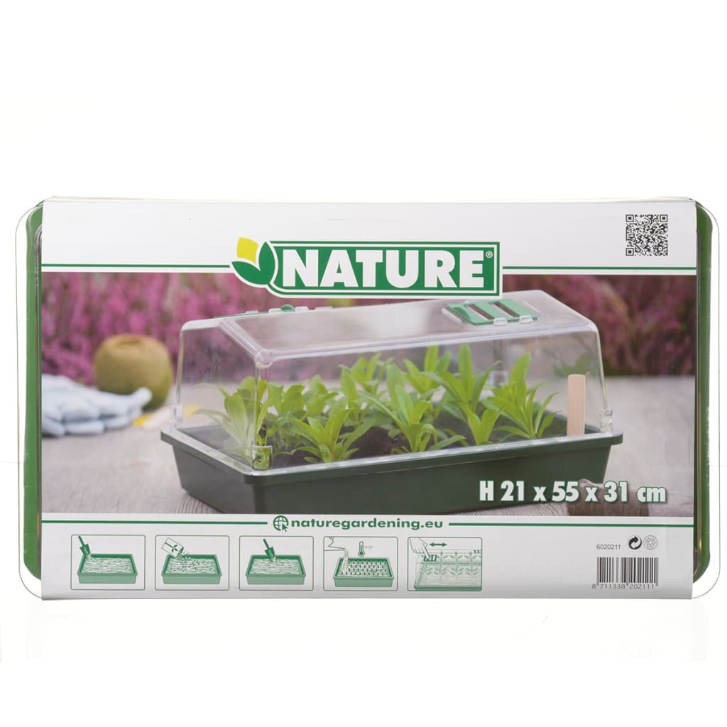 Nature Mini szklarnia, 55 x 31 x 21 cm