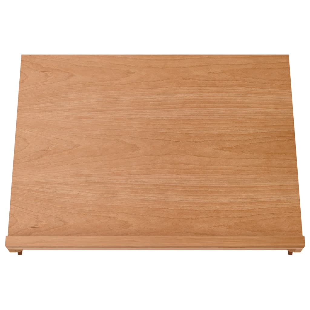 vidaXL Sztaluga stołowa, 65x48x7 cm, lite drewno bukowe