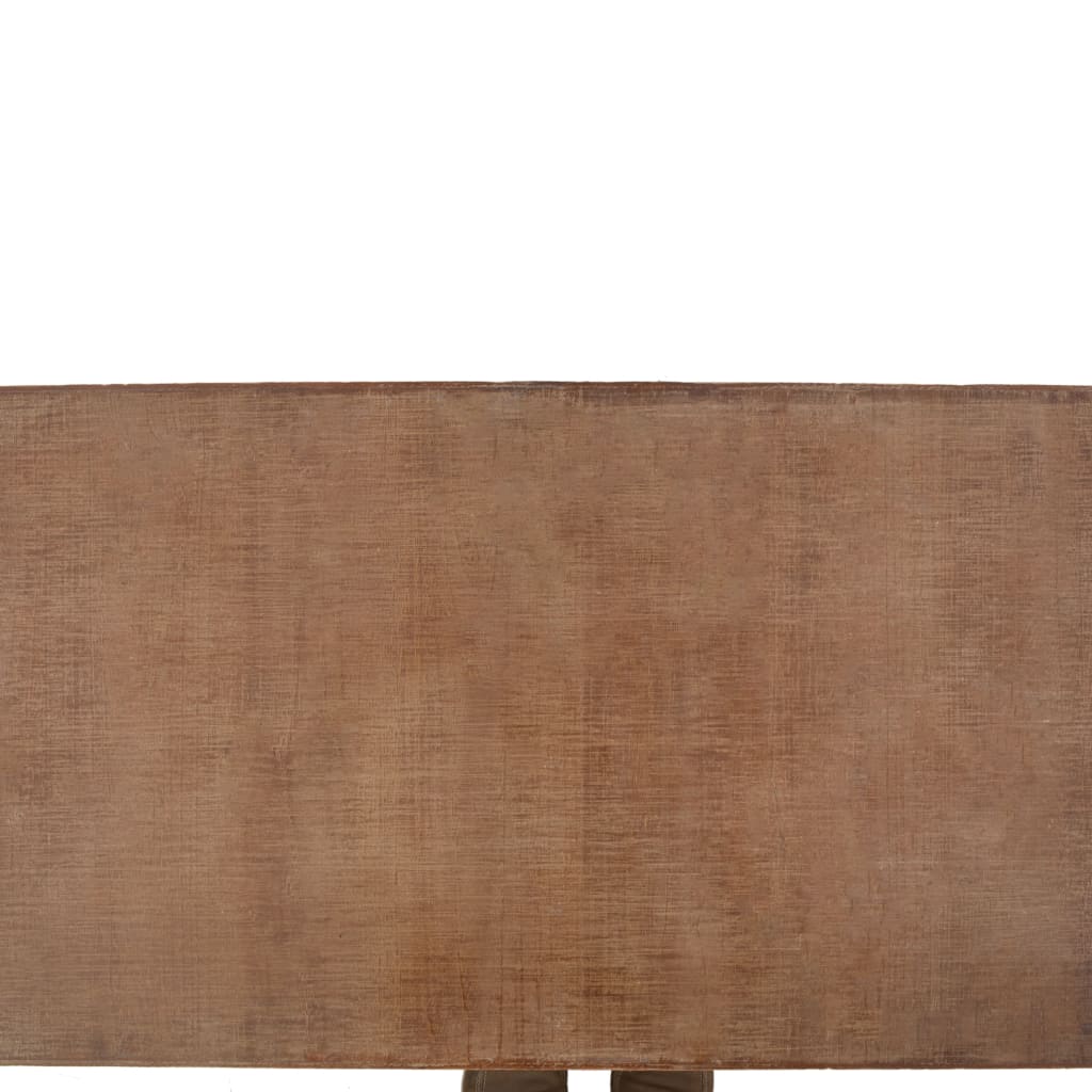 vidaXL Stolik kawowy z litego drewno jodłowego, 91x51x38 cm, brązowy