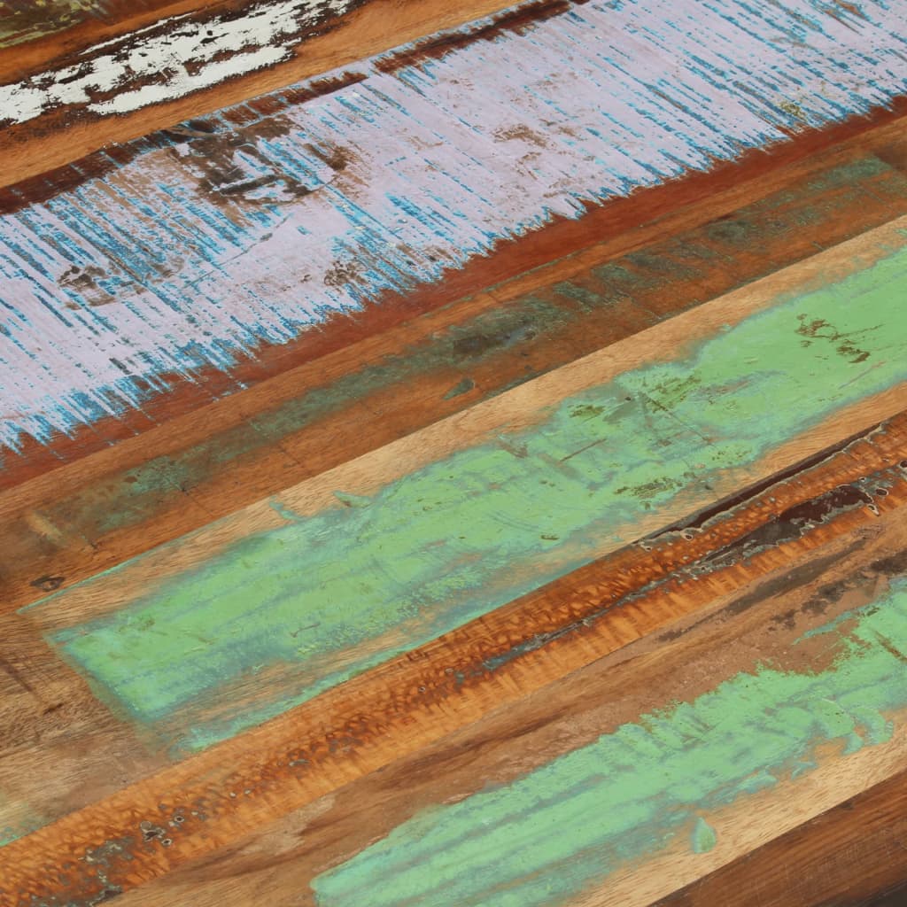 vidaXL Stolik kawowy, 80 x 80 x 40 cm, lite drewno z odzysku