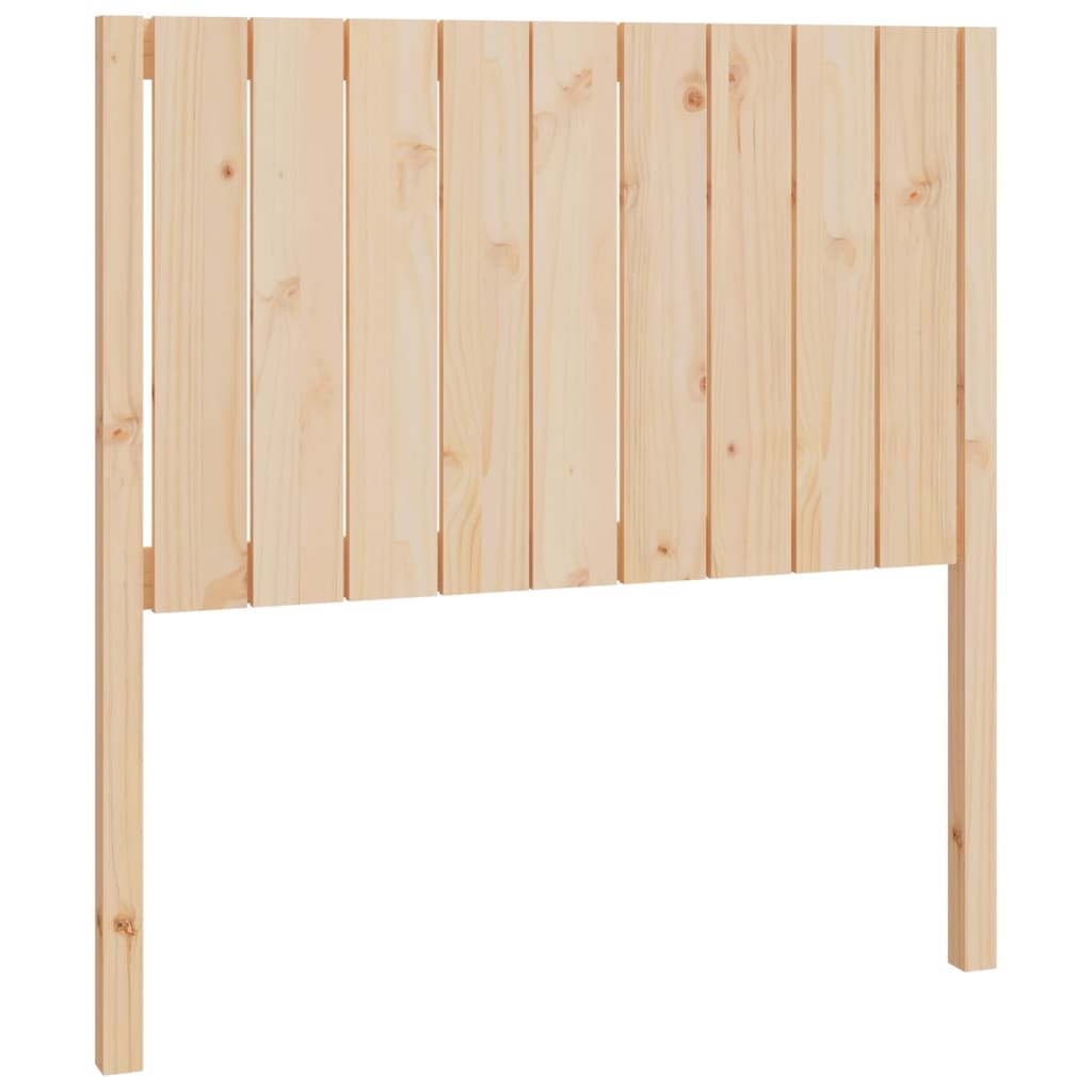 vidaXL Wezgłowie łóżka, 95,5x4x100 cm, lite drewno sosnowe