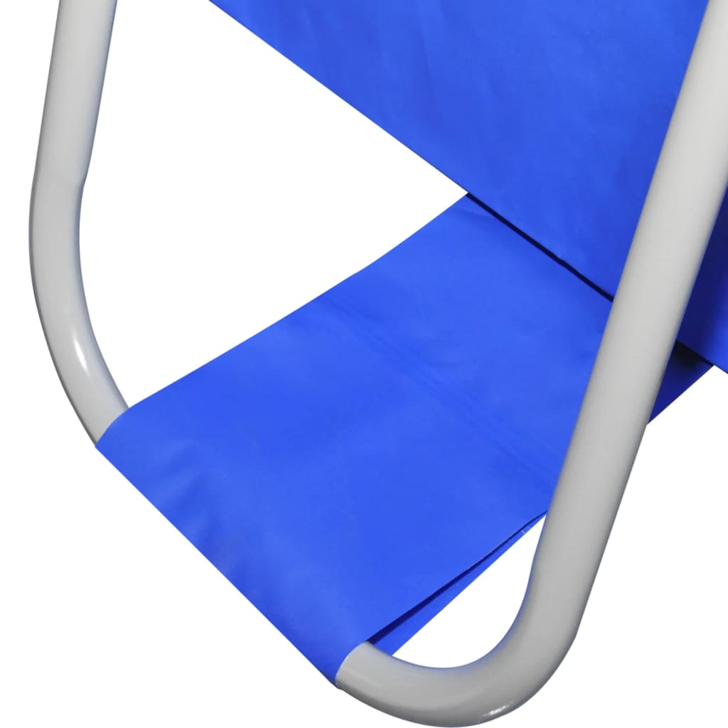 vidaXL Basen na stalowej ramie, 400x207x122 cm, niebieski