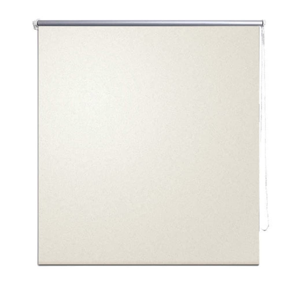 Roleta okienna zaciemniająca ciemna biel 120 x 175 cm