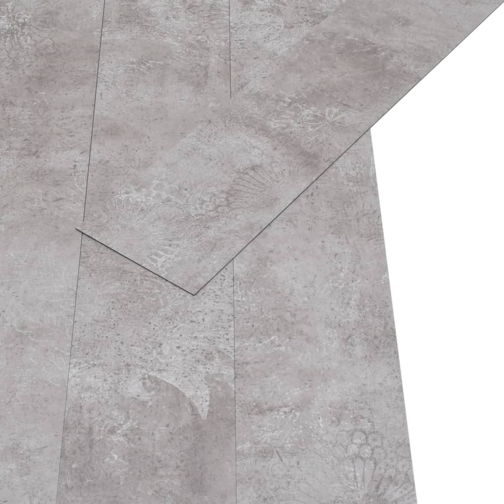vidaXL Panele podłogowe PVC, 5,26 m², 2 mm, szare, bez kleju