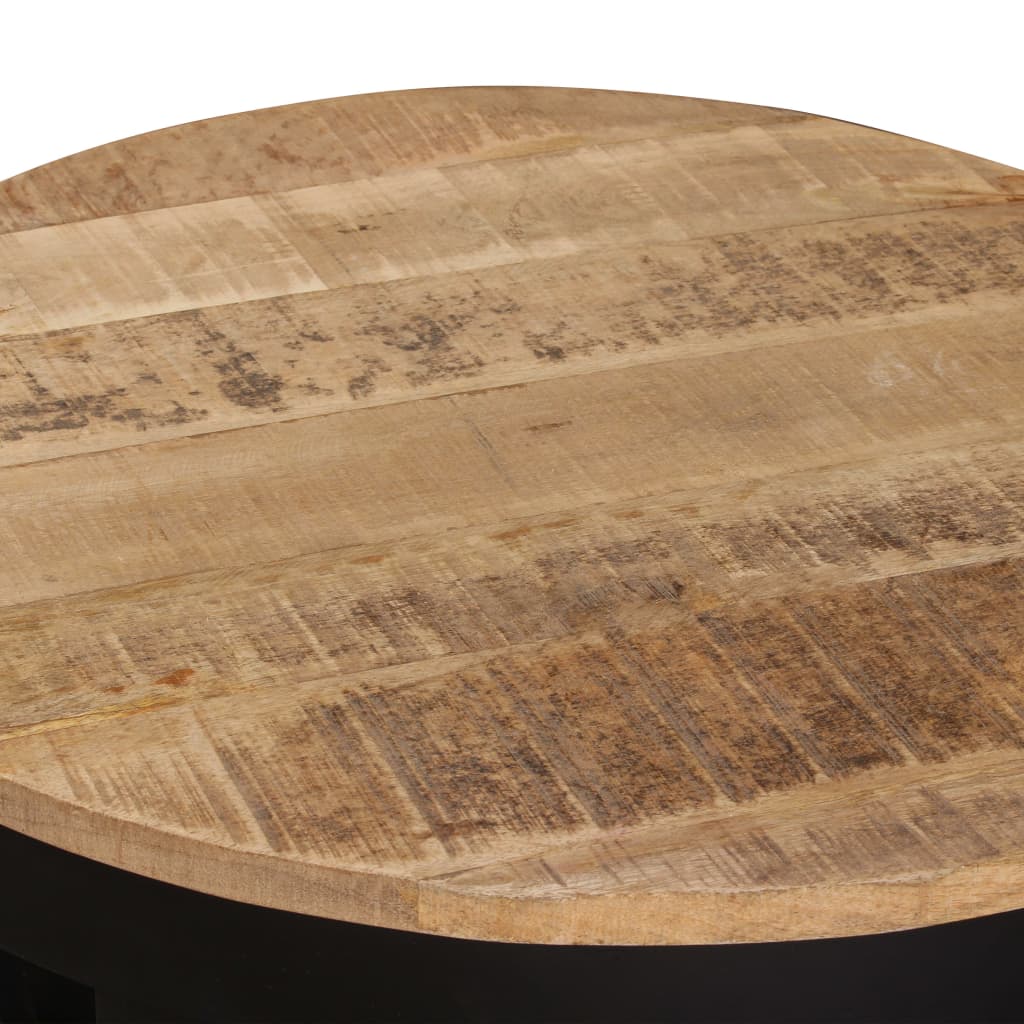 vidaXL Stolik kawowy, surowe drewno mango, 60x40 cm