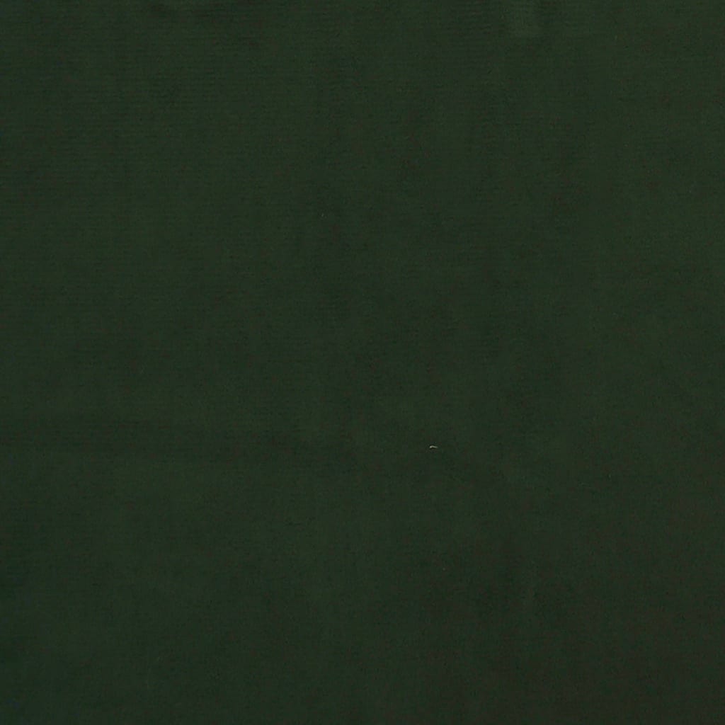 vidaXL Podnóżek, ciemnozielony, 78x56x32 cm, aksamitny