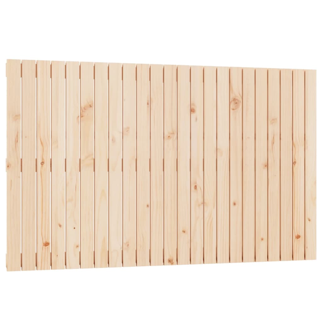 vidaXL Wezgłowie łóżka, 147x3x90 cm, lite drewno sosnowe