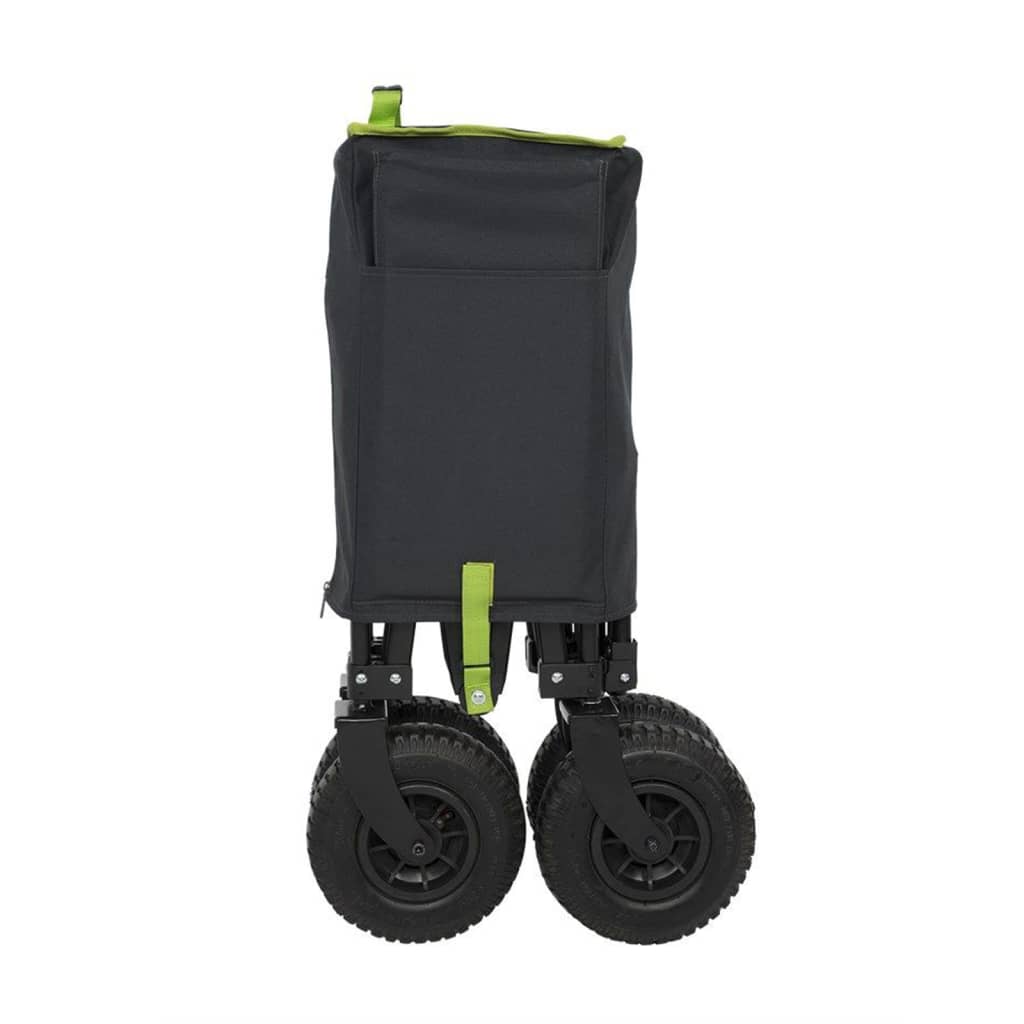 Travellife Składany wózek ręczny z oponami pneumatycznymi, czarny