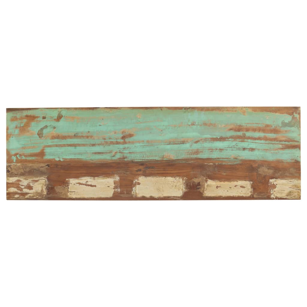 vidaXL Stolik konsola, 110 x 35 x 75 cm, lite drewno odzyskane