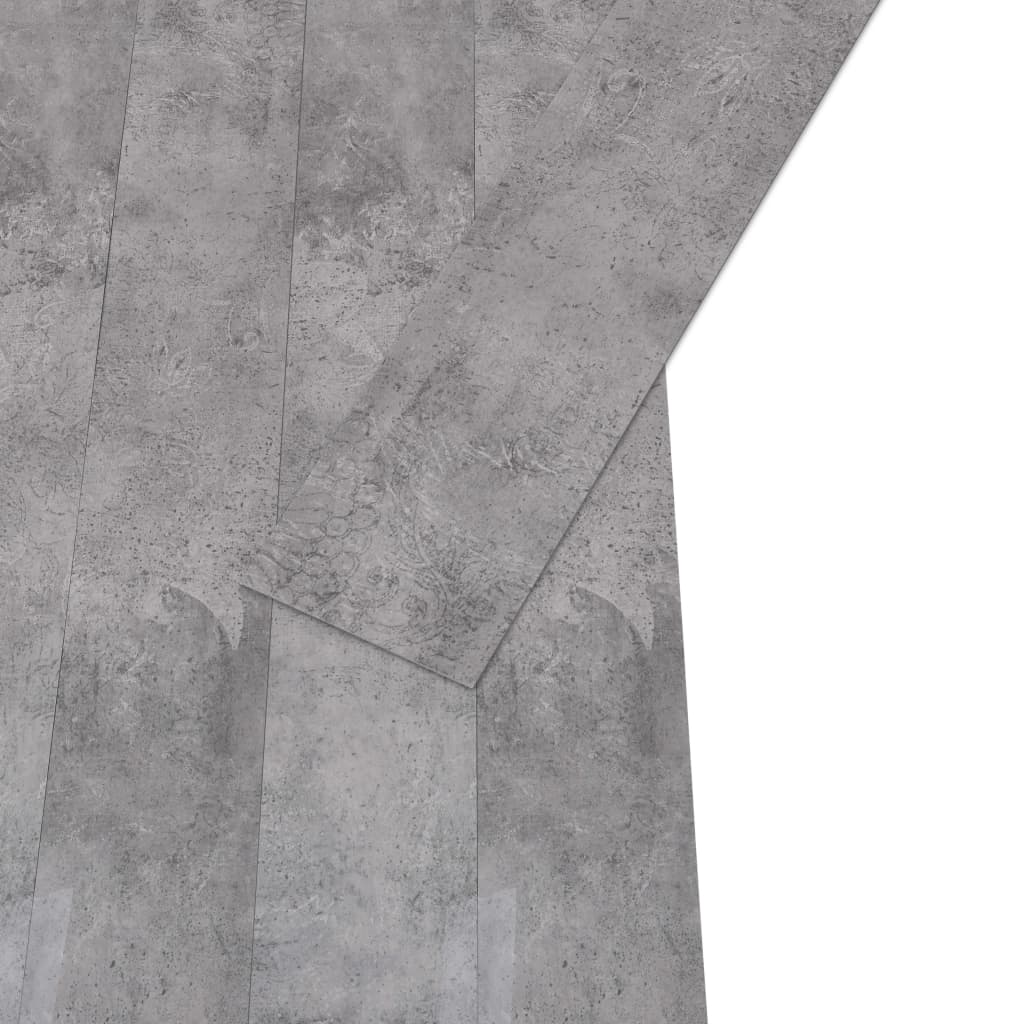 vidaXL Panele podłogowe PVC, 5,26 m², 2 mm, brąz, bez kleju