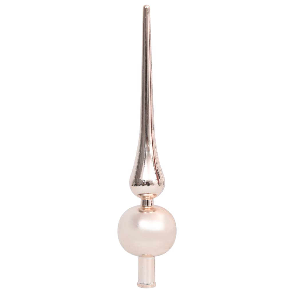 vidaXL Sztuczna choinka z lampkami i bombkami, biała, 120 cm, PVC