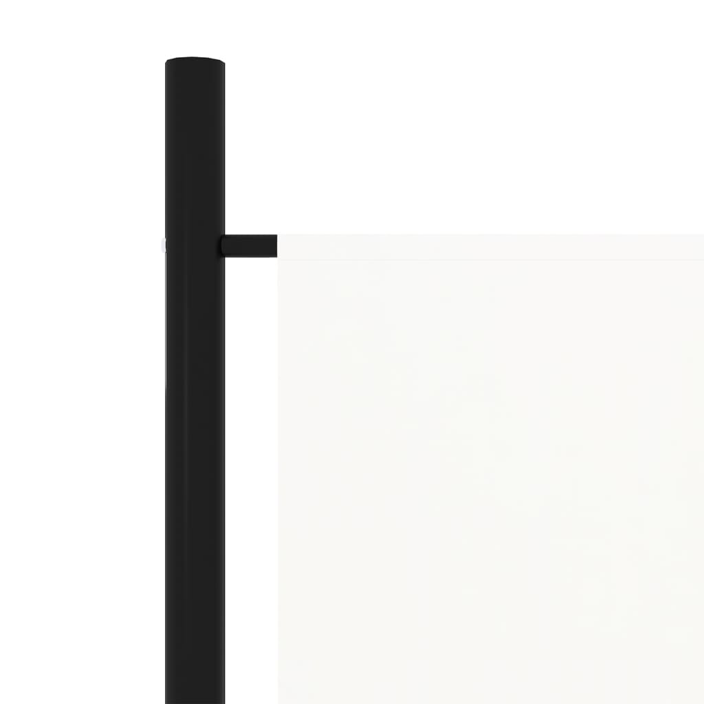 vidaXL Parawan 3-panelowy, biały, 150 x 180 cm