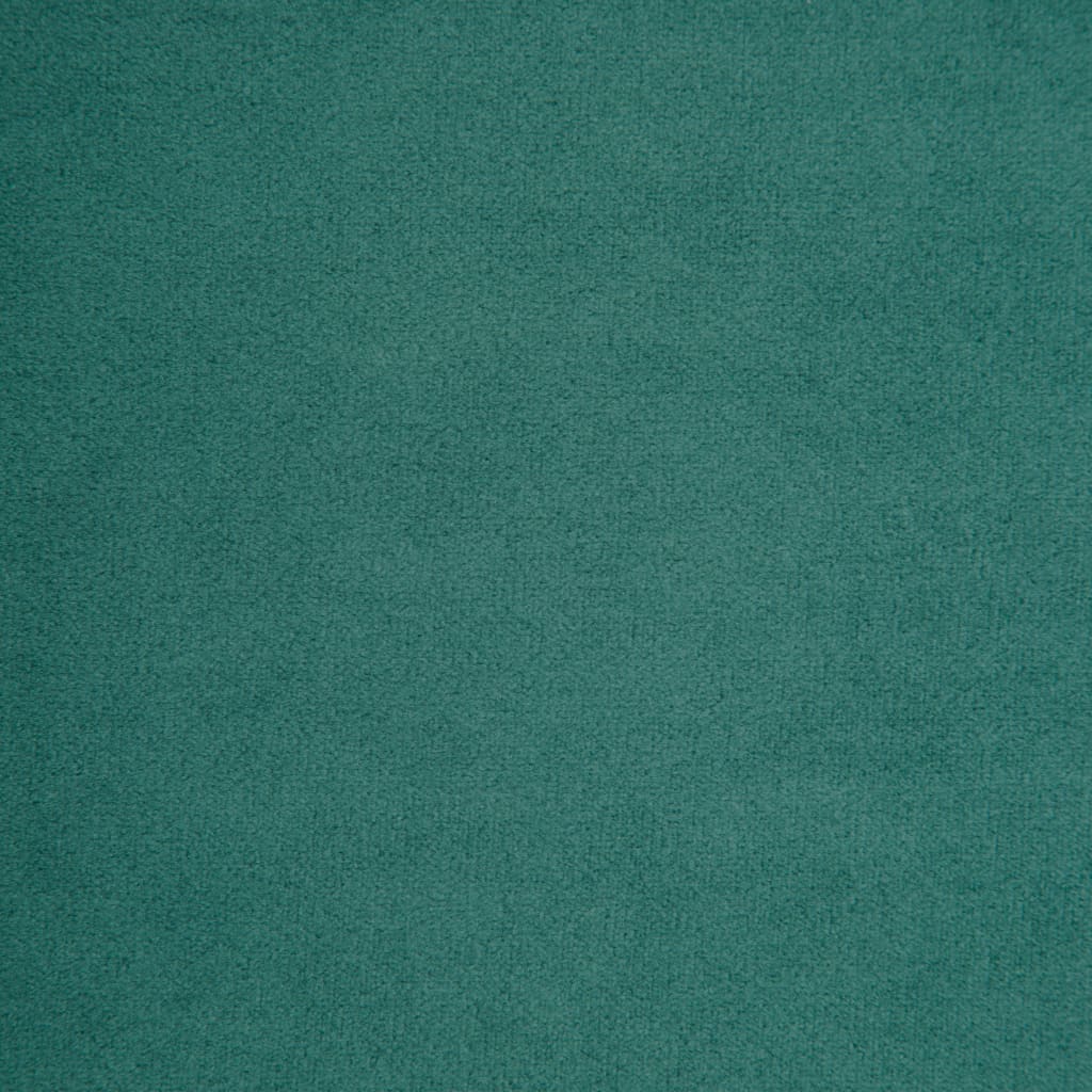 vidaXL Sofa Chesterfield z leżanką, aksamit, 199x142x72 cm, zielona