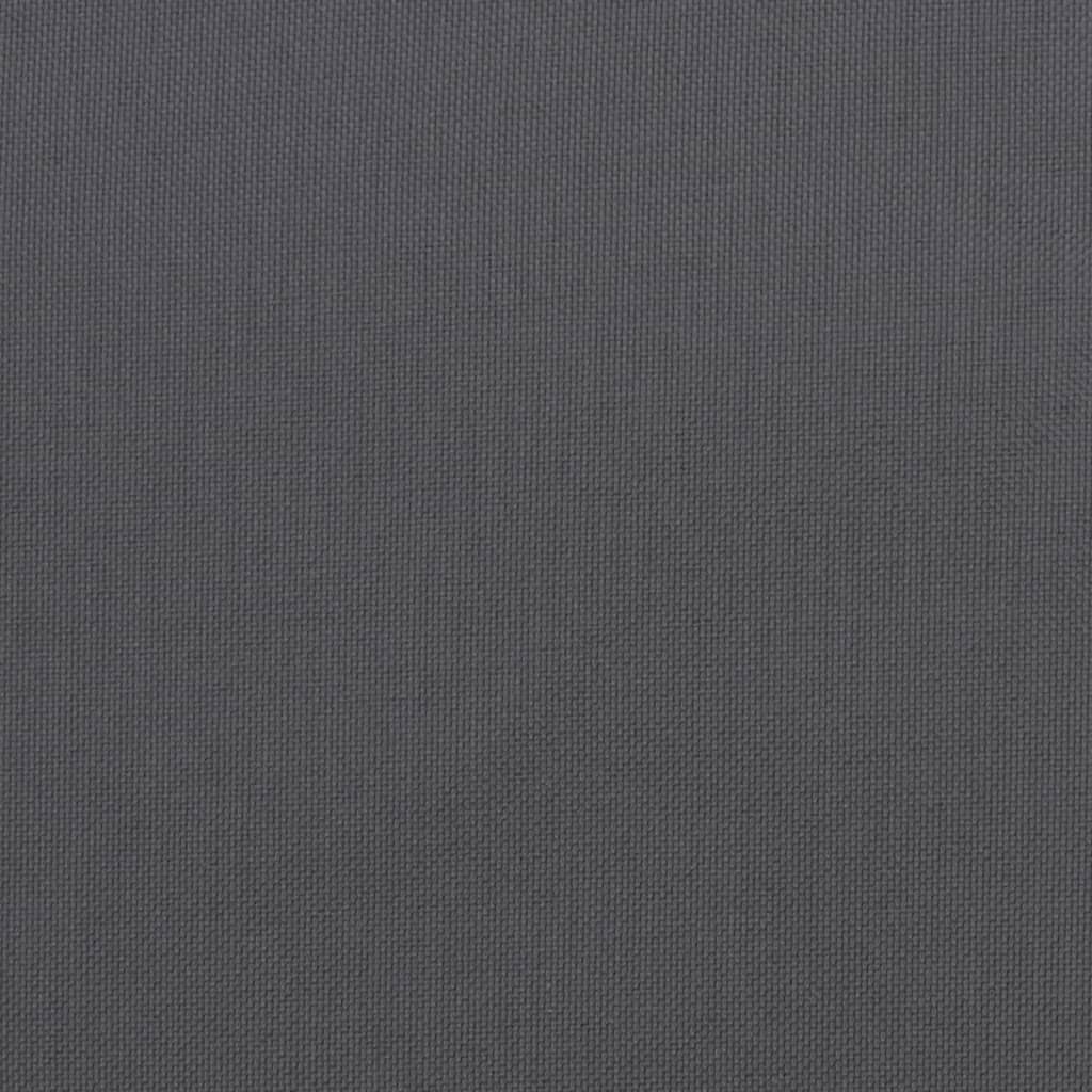vidaXL Poduszka na leżak, antracytowa, 200x60x3 cm, tkanina Oxford